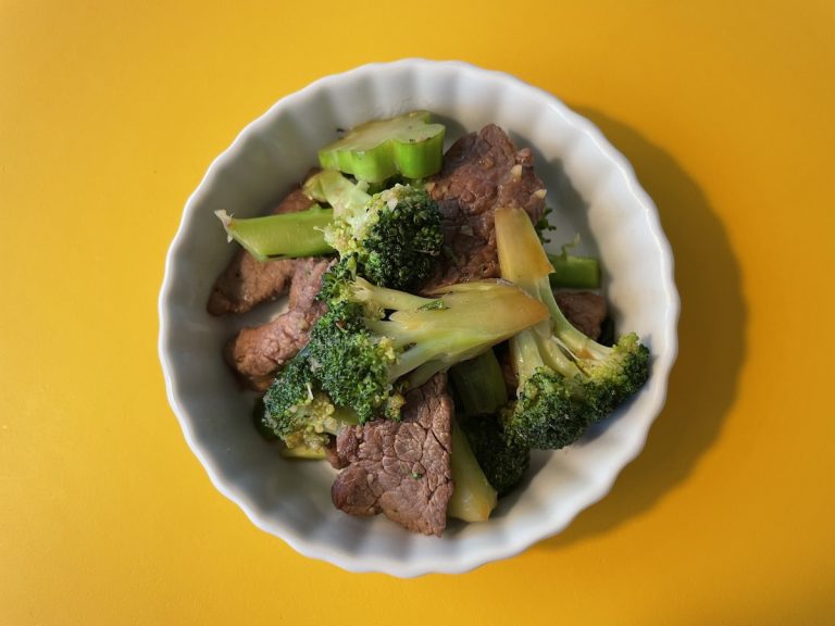 Oyster Sauce Broccoli Beef ByKumi